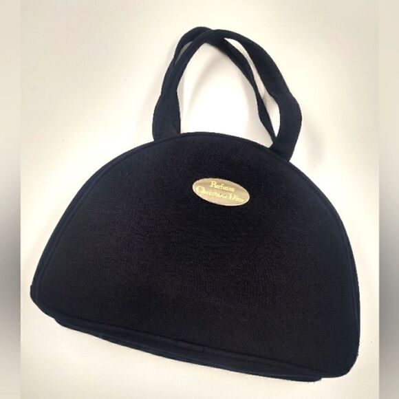 Dior Parfums Handbag Makeup Bag Purse Large Christian Dior Paris Vintage - Picture 3 of 16